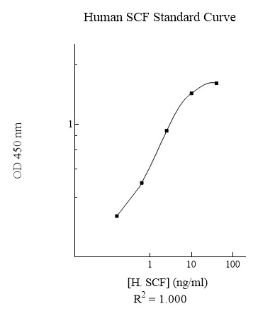 Sandwich ELISA - Human SCF ELISA Kit (Kit Ligand) (AB108901)