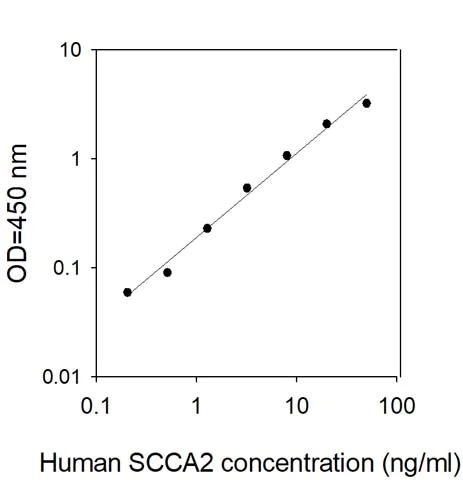 Sandwich ELISA - Human SerpinB4/SCCA-2 ELISA Kit (AB314387)