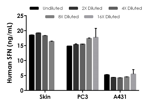 Sandwich ELISA - Human SFN ELISA Kit (AB245711), expandable thumbnail