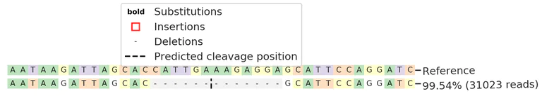 Next Generation Sequencing - Human SLIT2 knockout HEK-293 cell line (AB273723)