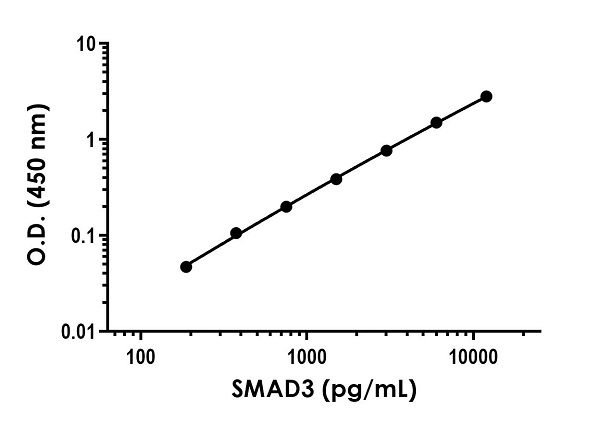 Sandwich ELISA - Human SMAD3 ELISA Kit (AB264624)