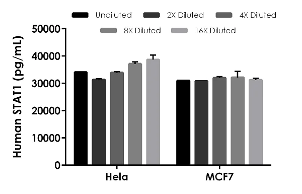 Sandwich ELISA - Human STAT1 ELISA Kit (AB253222)