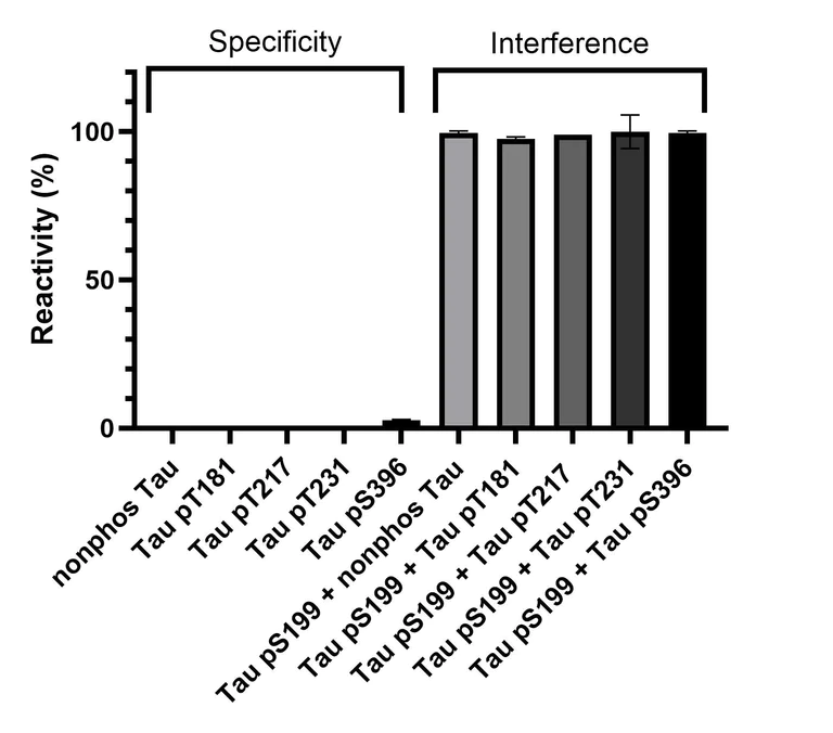 Sandwich ELISA - Human Tau (phospho S199) ELISA Kit- Intracellular (AB323735)