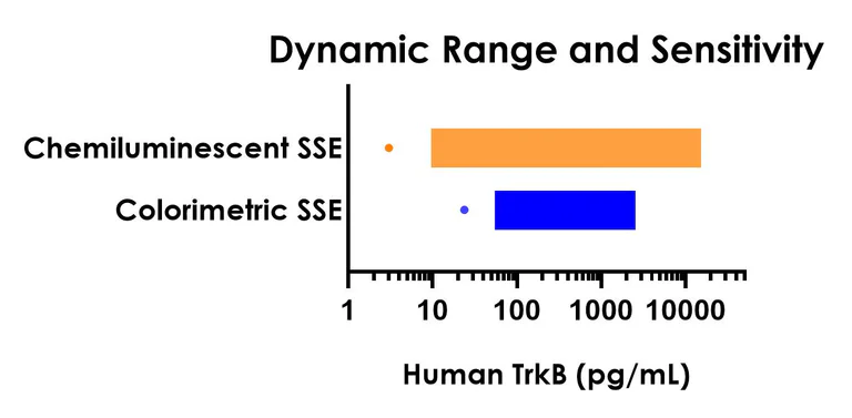 Sandwich ELISA - Human TrkB ELISA Kit, Chemiluminescent (AB325631)