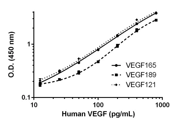 Sandwich ELISA - Human VEGF ELISA Kit (AB222510)