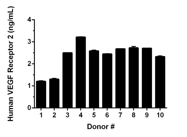 Sandwich ELISA - Human VEGF Receptor 2 ELISA Kit (AB213476)
