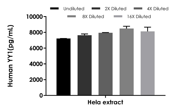Sandwich ELISA - Human YY1 ELISA Kit (AB287171)