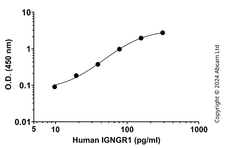 Sandwich ELISA - Anti-IFNGR1 antibody [EPR25699-34] - BSA and Azide free (Detector) (AB322502)