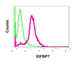 Flow Cytometry (Intracellular) - Anti-IGFBP7 antibody [EPR11912(B)] - BSA and Azide free (AB202765)