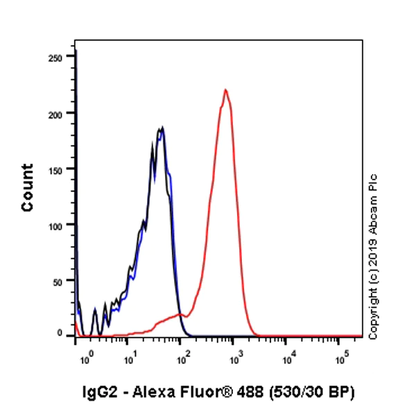 Flow Cytometry (Intracellular) - Anti-IgG2 antibody [EPR4418] - BSA and Azide free (AB186920)