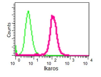 Flow Cytometry (Intracellular) - Anti-Ikaros antibody [EPR13790] - BSA and Azide free (AB206645)