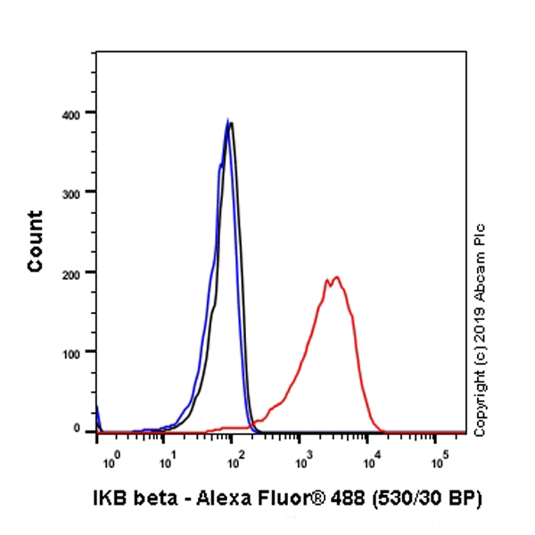 Flow Cytometry (Intracellular) - Anti-IKB beta antibody [EPR5037] (AB109509)