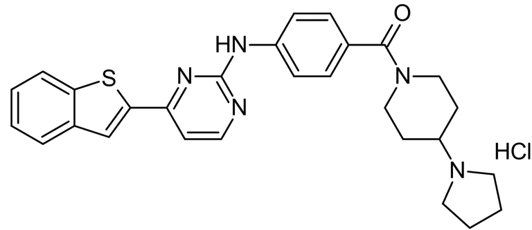 Chemical Structure - IKK-16, IkappaB kinase inhibitor (AB216471)