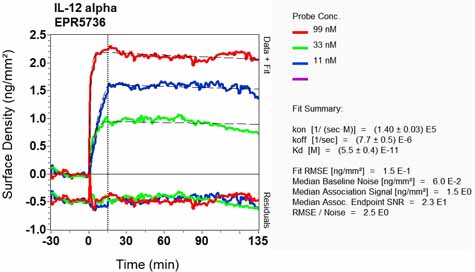 OI-RD Scanning - Anti-IL-12A antibody [EPR5736] - BSA and Azide free (AB246340)