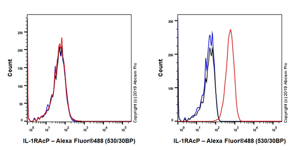 Flow Cytometry - Anti-IL-1RAcP antibody [EPR22678-67] (AB256461)