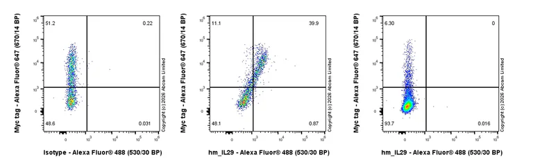Flow Cytometry (Intracellular) - Anti-IL-29 antibody [EPR19773-96] - BSA and Azide free (Capture) (AB244788)