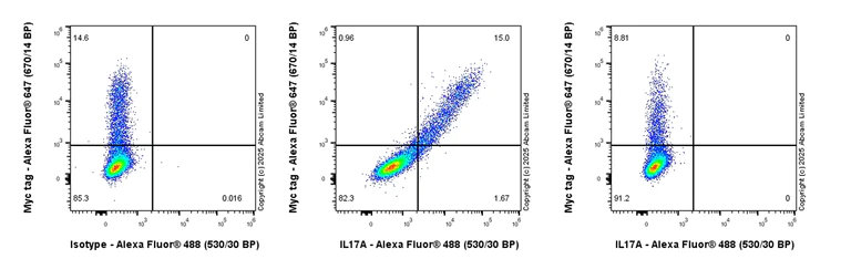 Flow Cytometry - Anti-IL17A antibody [EPR19941-88R] (AB323803)
