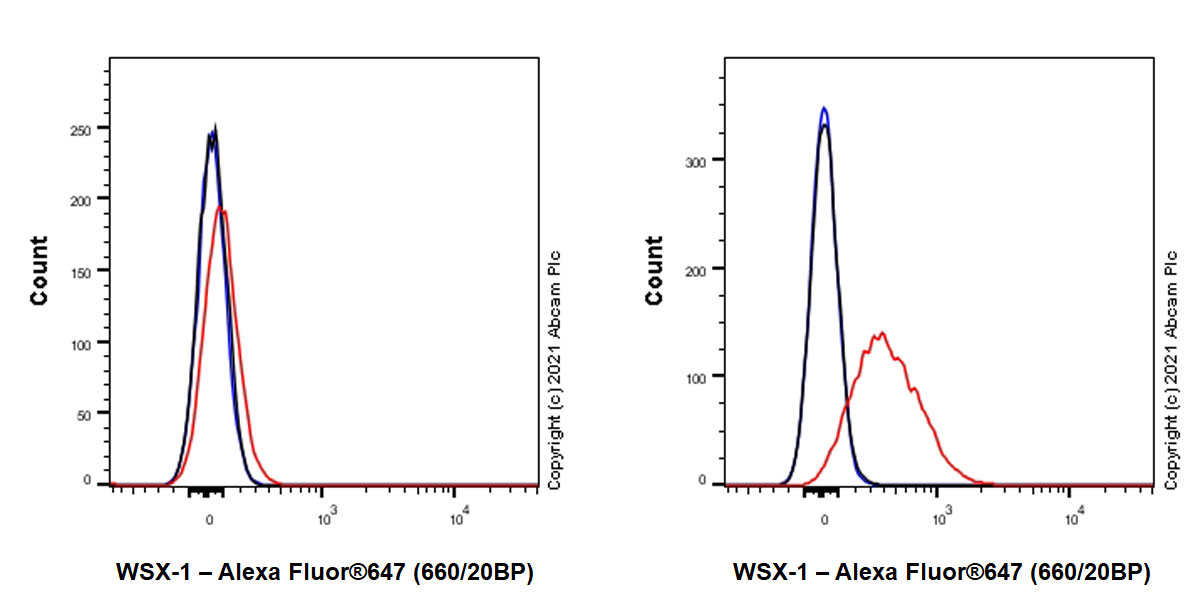 Flow Cytometry - Anti-IL27RA/WSX-1 antibody [EPR24560-54] (AB281998)