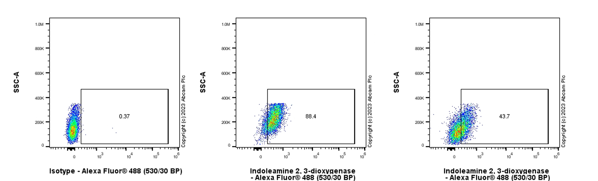 Flow Cytometry (Intracellular) - Anti-Indoleamine 2, 3-dioxygenase antibody [EPR28349-89] (AB311847), expandable thumbnail