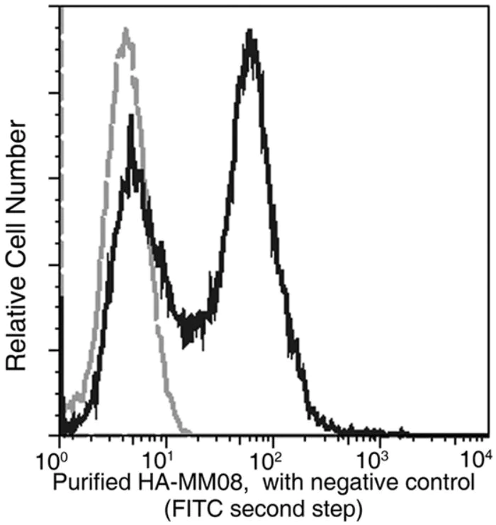 Flow Cytometry - Anti-Influenza A H1N1 hemagglutinin antibody [9G1G8] - BSA and Azide free (AB276074)