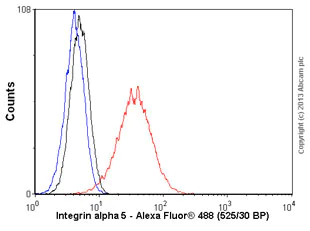 Flow Cytometry (Intracellular) - Anti-Integrin alpha 5 antibody [EPR7854] - BSA and Azide free (AB239400)