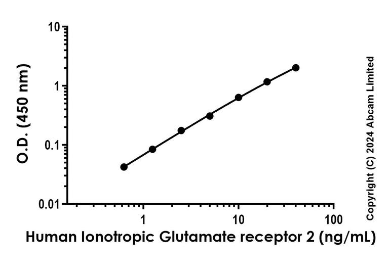 Sandwich ELISA - Anti-Ionotropic Glutamate receptor 2 antibody [EPR23864-60] - BSA and Azide free (Detector) (AB285077)