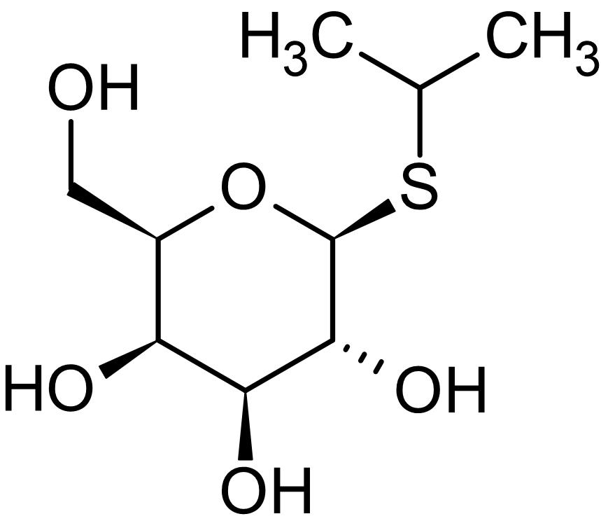 Chemical Structure - IPTG, Allosteric lac repressor protein inhibitor (AB142072), expandable thumbnail