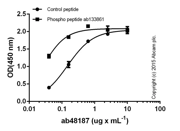 ELISA - Anti-IRE1 (phospho S724) antibody (AB48187)