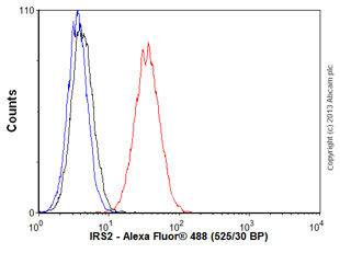 Flow Cytometry (Intracellular) - Anti-IRS2 antibody [EPR904(2)] (ab134101), expandable thumbnail