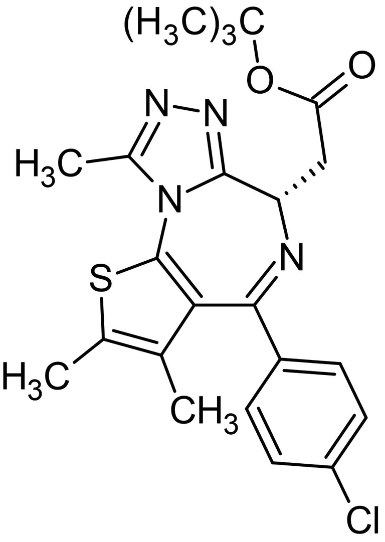 Chemical Structure - (+)-JQ1, BET bromodomain inhibitor (AB141498)