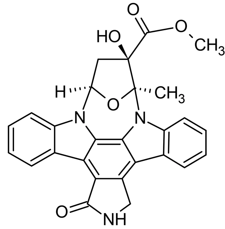 Chemical Structure - K252a, protein and CAM kinase inhibitor (AB120419)