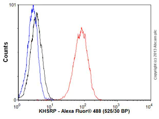 Flow Cytometry (Intracellular) - Anti-KHSRP antibody [EPR9865] - BSA and Azide free (AB248928)