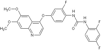 Chemical Structure - Ki 8751 (AB141266), expandable thumbnail