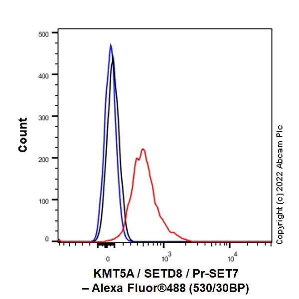 Flow Cytometry (Intracellular) - Anti-KMT5A / SETD8 / Pr-SET7 antibody [EPR24381-24] (AB300517)