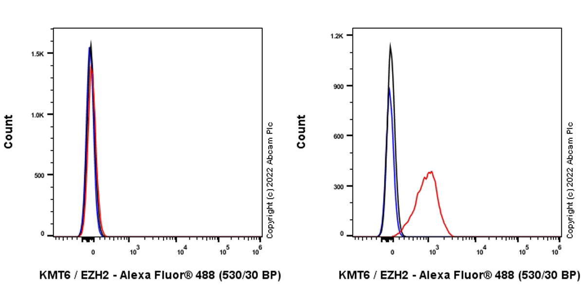 Flow Cytometry (Intracellular) - Anti-KMT6 / EZH2 antibody [EPR25353-284] (ab307646), expandable thumbnail