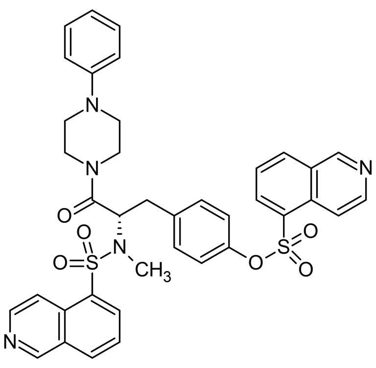 Chemical Structure - KN-62, CaM kinase II inhibitor. P2X7 antagonist. (AB120421)