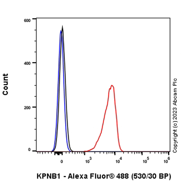 Flow Cytometry (Intracellular) - Anti-KPNB1 antibody [EPR26137-52] - BSA and Azide free (AB313371), expandable thumbnail