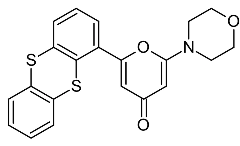 Chemical Structure - KU-55933, competitive ATM kinase inhibitor (AB120637)