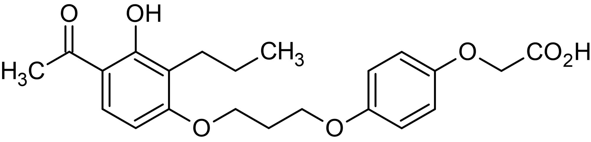 Chemical Structure - L-165,041, PPARdelta agonist (AB141126)