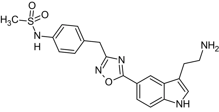 Chemical Structure - L-694,247, 5-HT1D/5-HT1B receptor agonist (AB120515)