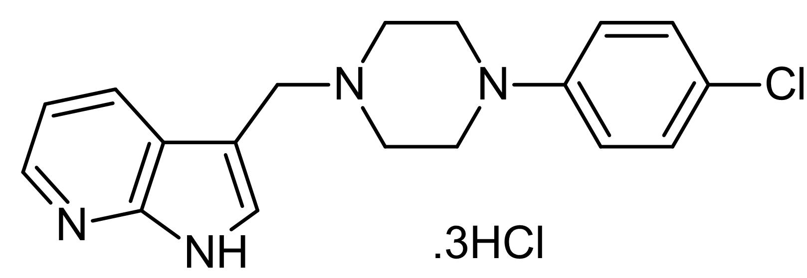 Chemical Structure - L-745870 trihydrochloride, brain penetrant D4 antagonist (AB120598), expandable thumbnail