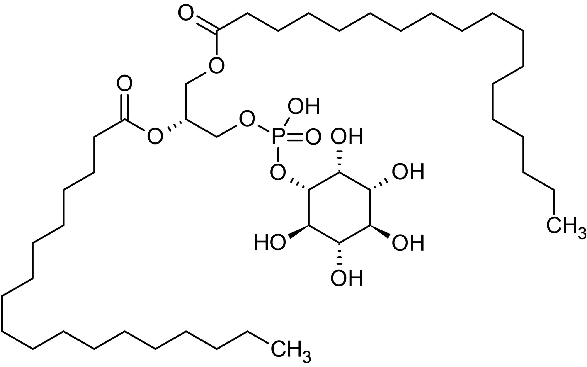 Chemical Structure - L-alpha-Phosphatidylinositol, Phospholipase C substrate (AB146179), expandable thumbnail