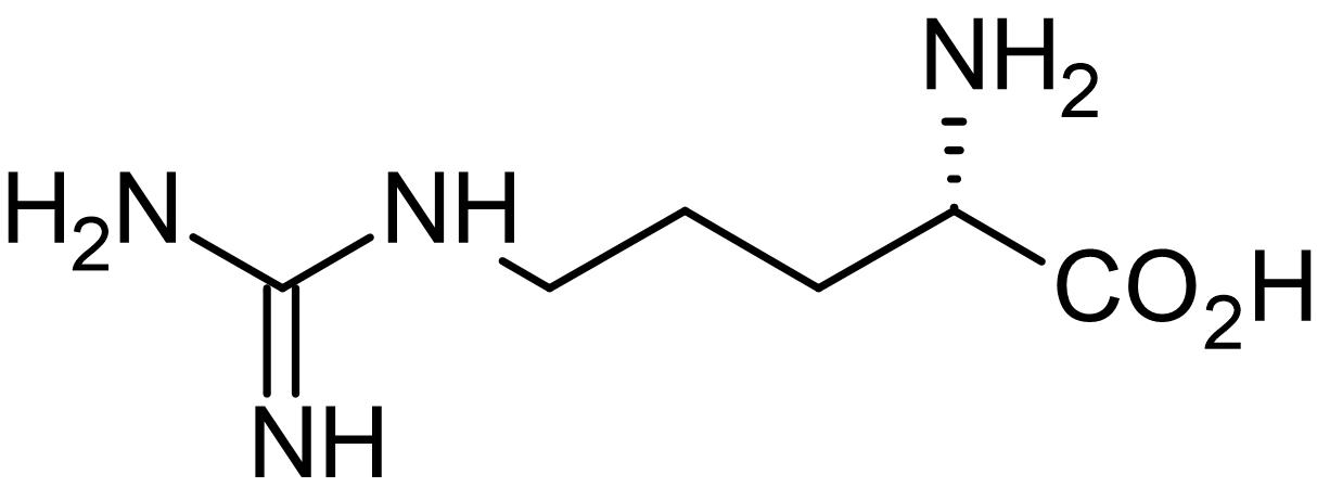 Chemical Structure - L-Arginine, substrate for nitric oxide synthase (AB120750), expandable thumbnail