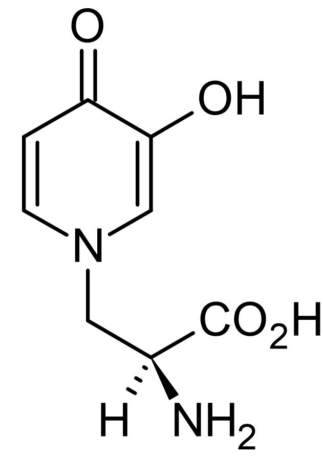 Chemical Structure - L-Mimosine, non-protein amino acid (AB145861)
