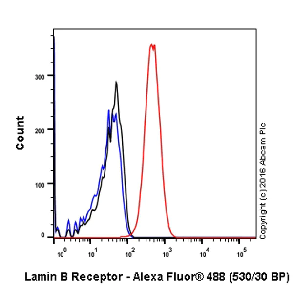 Flow Cytometry (Intracellular) - Anti-Lamin B Receptor/LBR antibody [E398L] (AB32535)