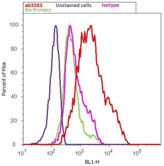 Flow Cytometry - Anti-Leptin antibody (AB3583)