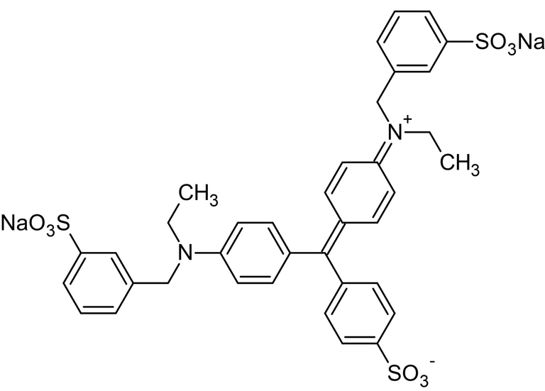 Chemical Structure - Light green SF yellowish, Cytological counterstain (AB146268)