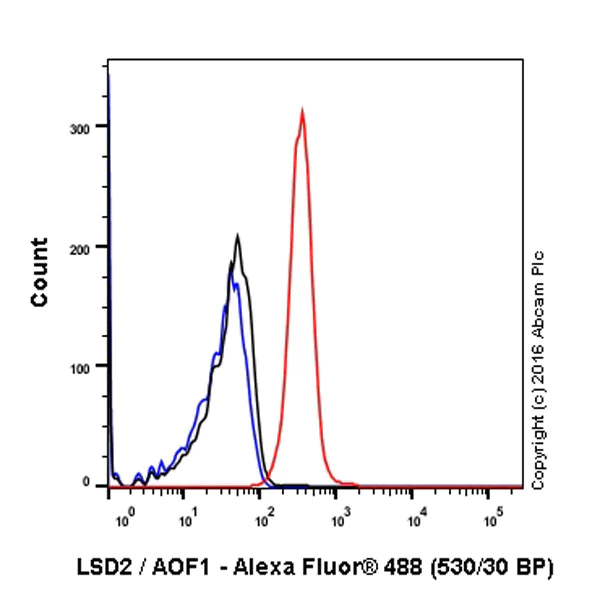 Flow Cytometry (Intracellular) - Anti-LSD2 / AOF1 antibody [EPR18508] (AB193080)