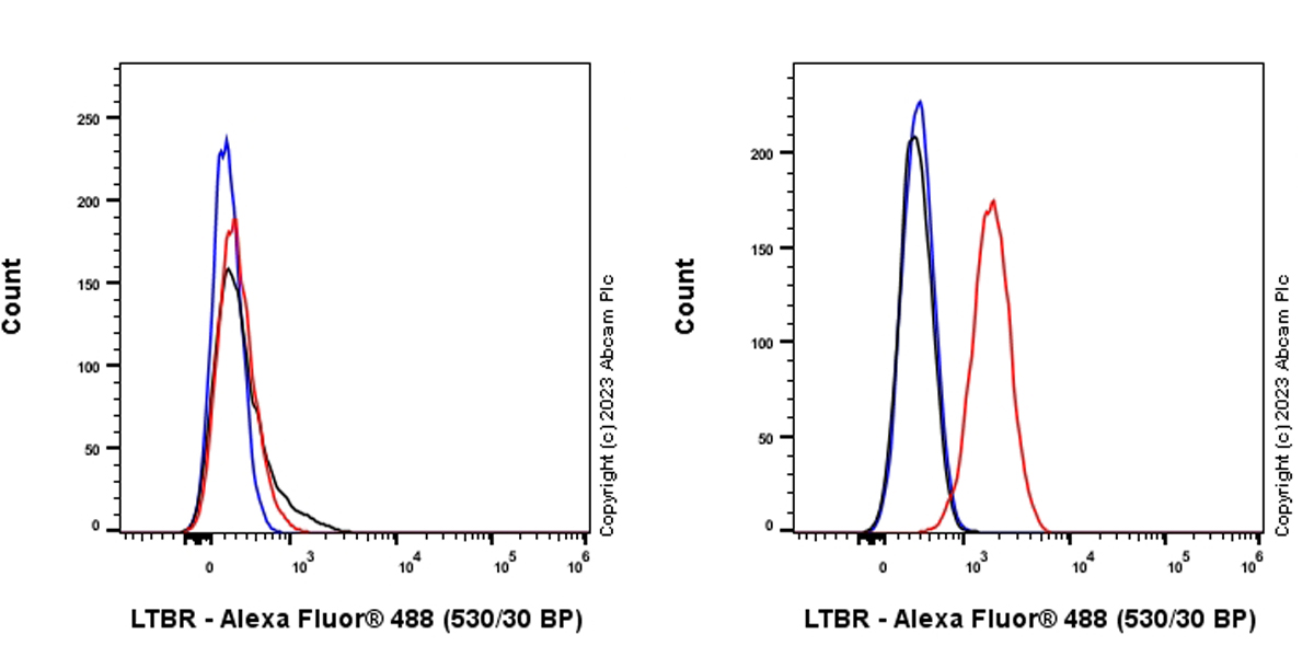 Flow Cytometry - Anti-LTBR antibody [EPR26095-87] - BSA and Azide free (AB315157), expandable thumbnail