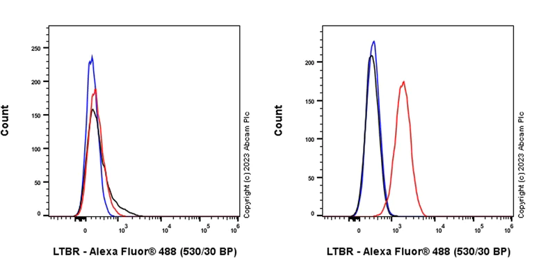 Flow Cytometry - Anti-LTBR antibody [EPR26095-87] - BSA and Azide free (AB315157)